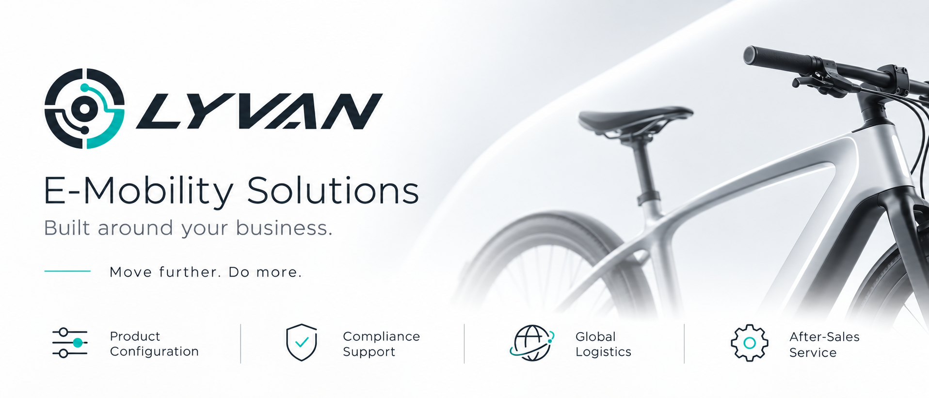 LYVAN E-Mobility Solutions electric bicycle brand visual